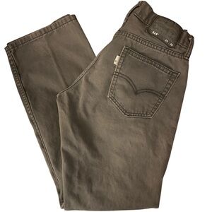 LEVI 514 STRAIGHT GREY JEANS 29x30 GUC